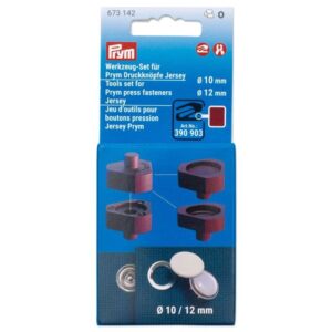Werkzeug-Set für Druckknöpfe Jersey 10mm, 12mm