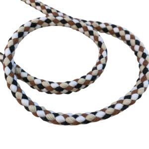 Baumwollkordel 9mm 4-farbig