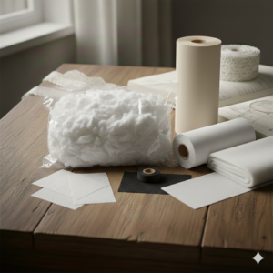 Füllmaterial, Einlagen & Vliese