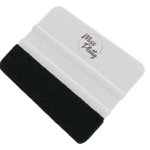 Miss Plotty Kunststoff-Rakel mit Filzkante