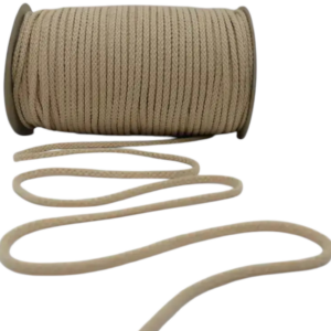 Baumwollkordel 3mm beige